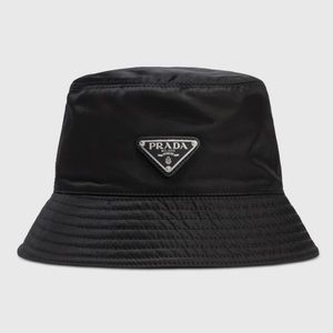 Black “Prada” Bucket hat